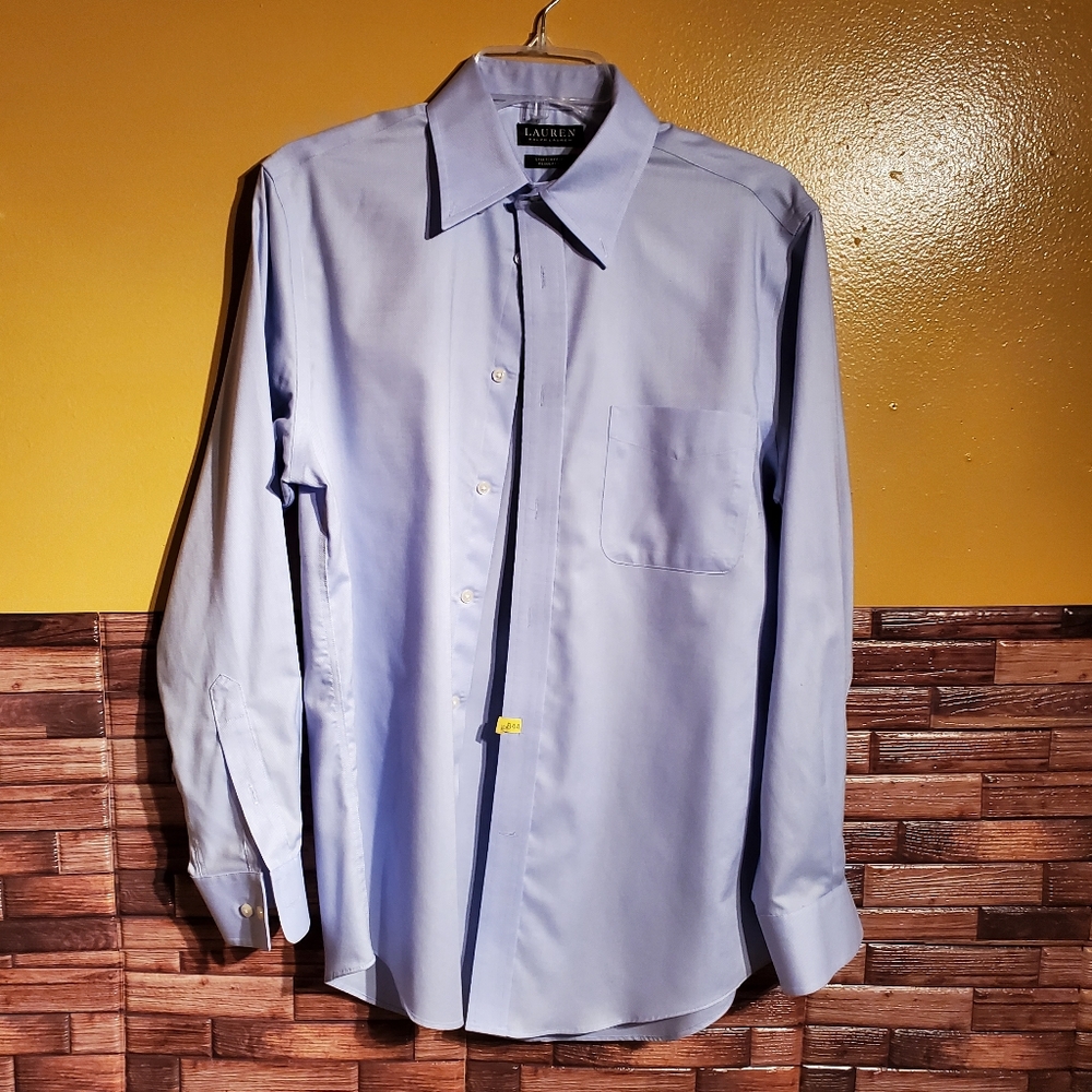 Lauren Ralph Lauren Shirt Men’s Size 15  32/33 Medium Stretch Fabric
